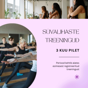 naised stuudios treeningus